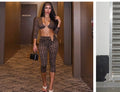 Brown cutout set
