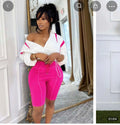 Pink biker set